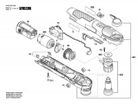 Bosch 3 603 A03 000 Universalmulti 12 Multipurpose Tool 12 V / Eu Spare Parts